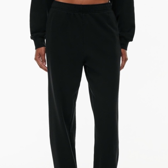 TNA Airy Fleece Joggers in Black - Description! - Picture 1 of 9